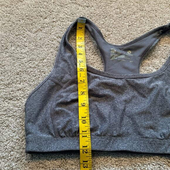 Xersion Wirefree Unpadded Classic Sports Bra Size XL Heather Gray - Picture 5 of 6